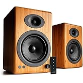 Audioengine A5 Powered Studio Playback Monitors and Bookshelf Speakers - Premium 150W Stereo Speakers for Music, Gaming, Turn