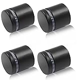 Zorveiio 1" x 1" Sign Standoff Screws 4 Pcs Wall