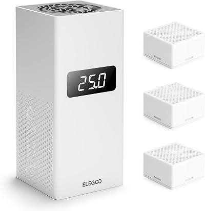 ELEGOO Smart Mini Heater for Resin 3D Printer with Air Filtration 120W