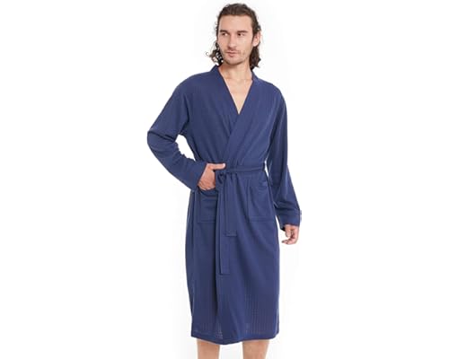 Men's lightweight robe with pockets Clearance