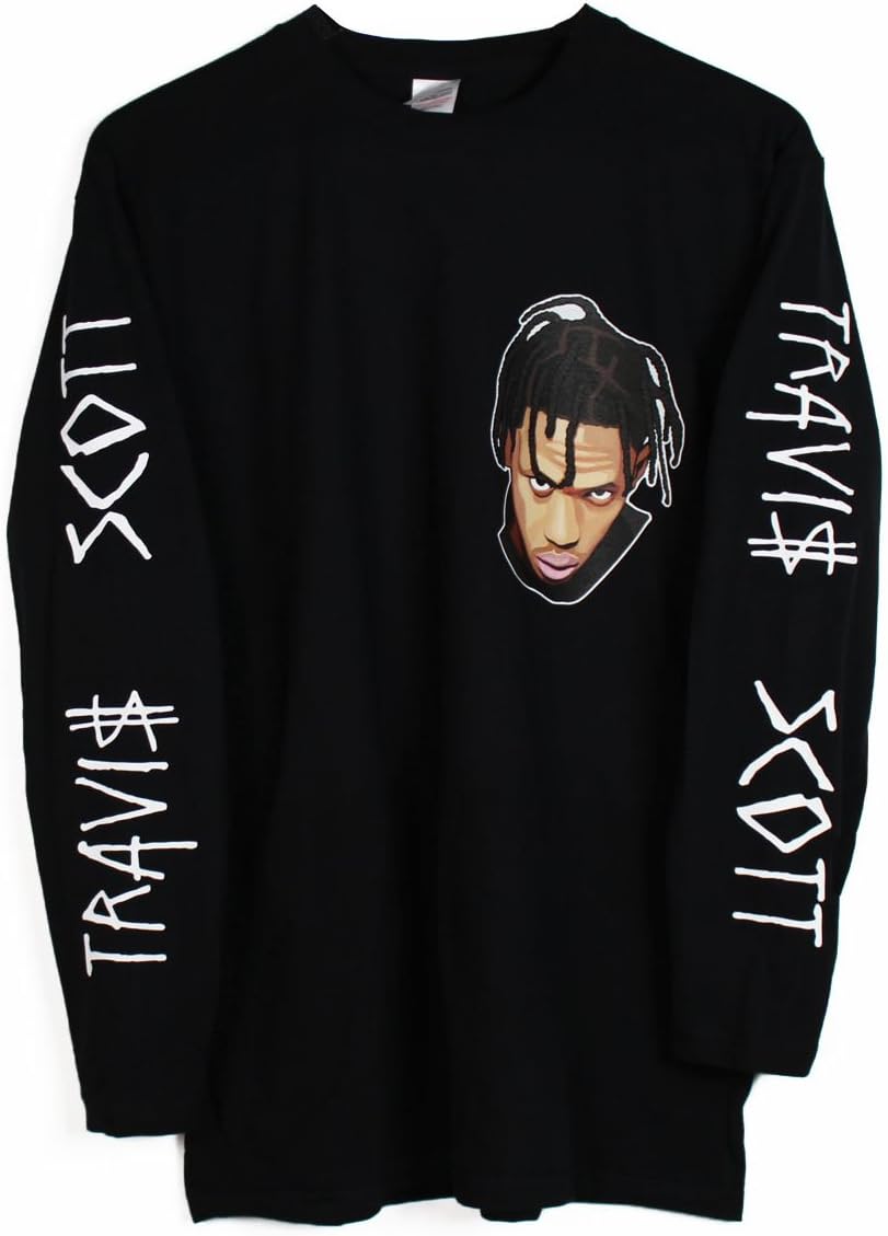 Travis Scott Long Sleeve T Shirt Astroworld