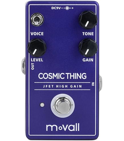 Amazon.com: Movall MP102 Galactic Groove Fuzzy Drive - Fuzz Guitar