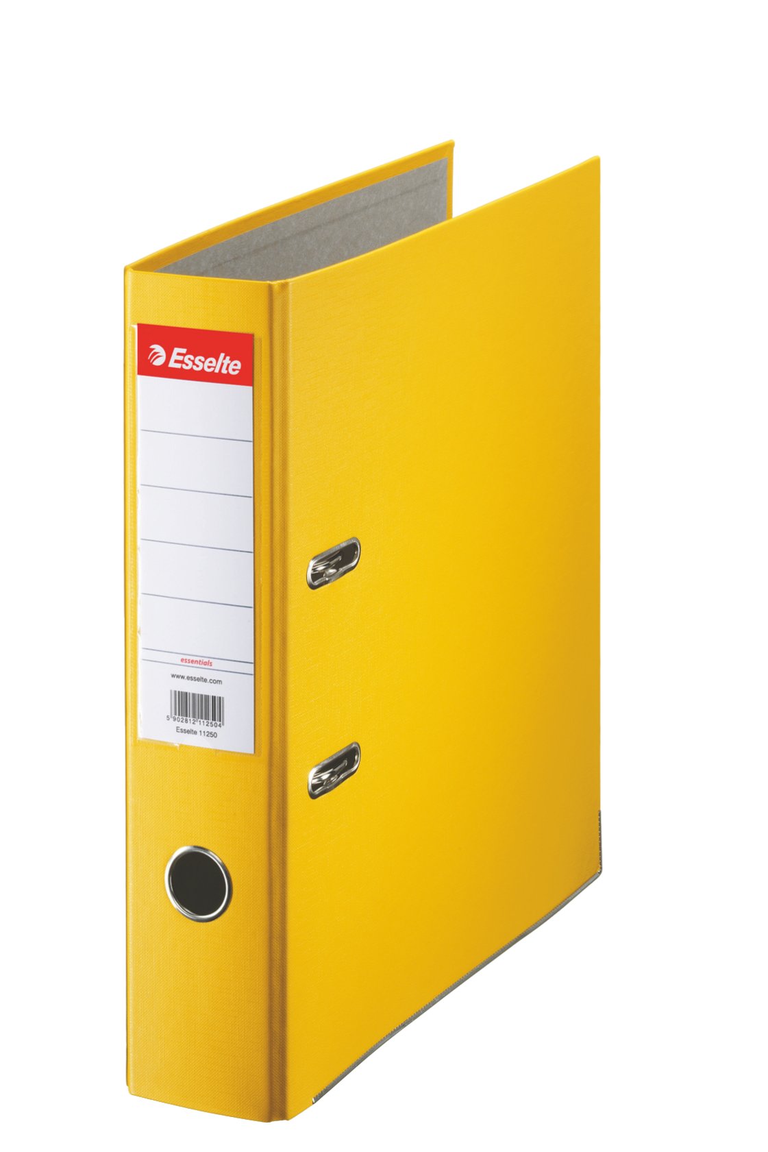 Esselte Essentials 75 mm A4 Lever Arch Files - Yellow, Pack of 20 — image 1