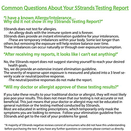 5Strands Child Deluxe Test Food & Environmental Intolerance