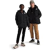 THE NORTH FACE Kids' North Down Fleece-Lined Short Parka | 600 Fill Recycled Waterfowl Down Insulated, Water Repellent