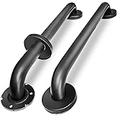 18 Inch Handicap Grab Bars, 2 Pack Stainless Steel Grab Bar for Bathtubs and Showers, Wall Mount Safety Shower Grab Bars for