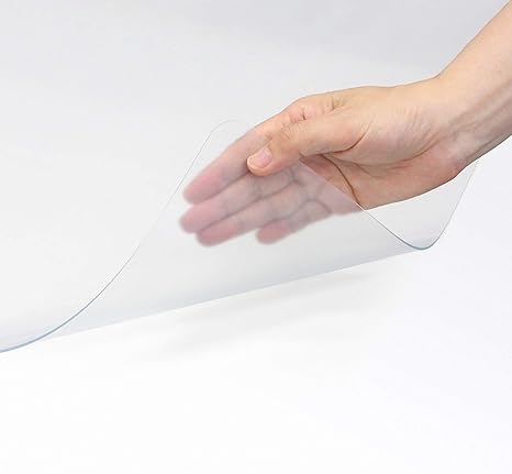Amazon プラス デスクマット 透明 非転写 フッ素ラミネート 1 2ｍｍ厚 W1390 H690mm シングル Dm 147frs 文房具 オフィス用品 文房具 オフィス用品