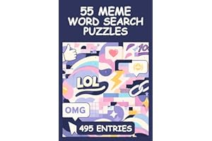 Meme Culture Word Search Puzzle Book for Internet Addicts: 55 Puzzles Featuring Viral Moments, Iconic Creators, and the Langu