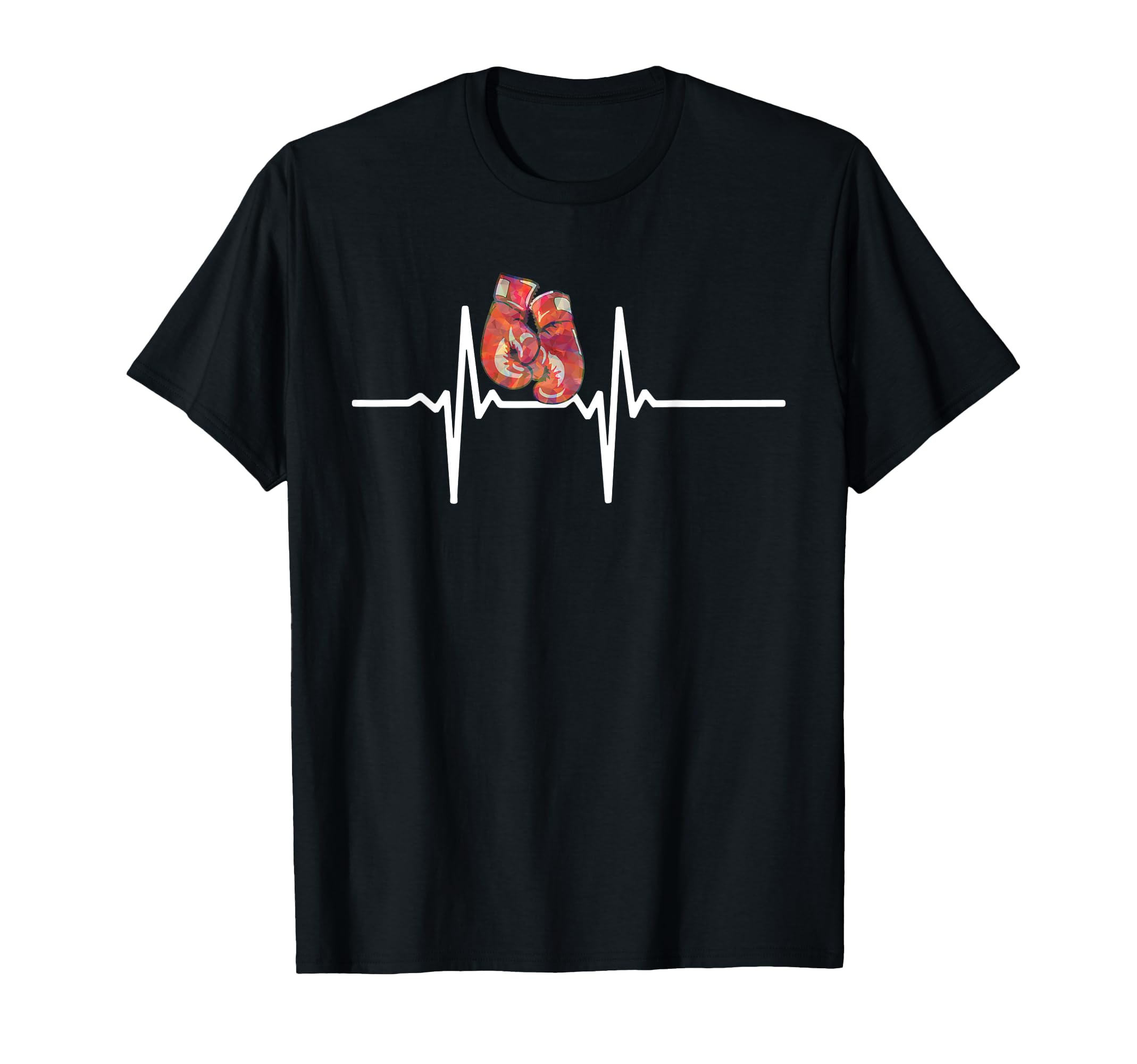 Boxing, Fighter Sports Punch heartbeat gloves T-Shirt