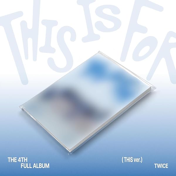 アイドル TWICE 4th Full Album THIS IS FOR vinyl TWICE : Notice