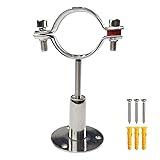JENSWILL Wall Mount Ceiling Pipe Support 304