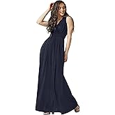 KOH KOH Womens 2026 Long Sleeveless Bridesmaid Cocktail Evening Maxi Dress