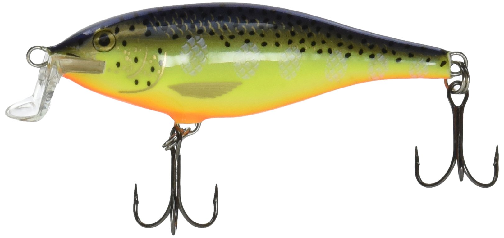 Rapala Shallow Shad Rap 07 Fishing lure, 2.75-Inch, Hot Steel