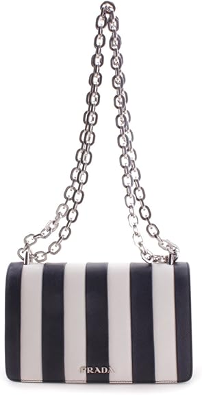 prada bag with striped strap