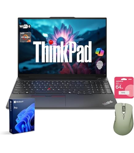 Amazon.com: Lenovo ThinkPad E16 Gen 2 Business Laptop, 16