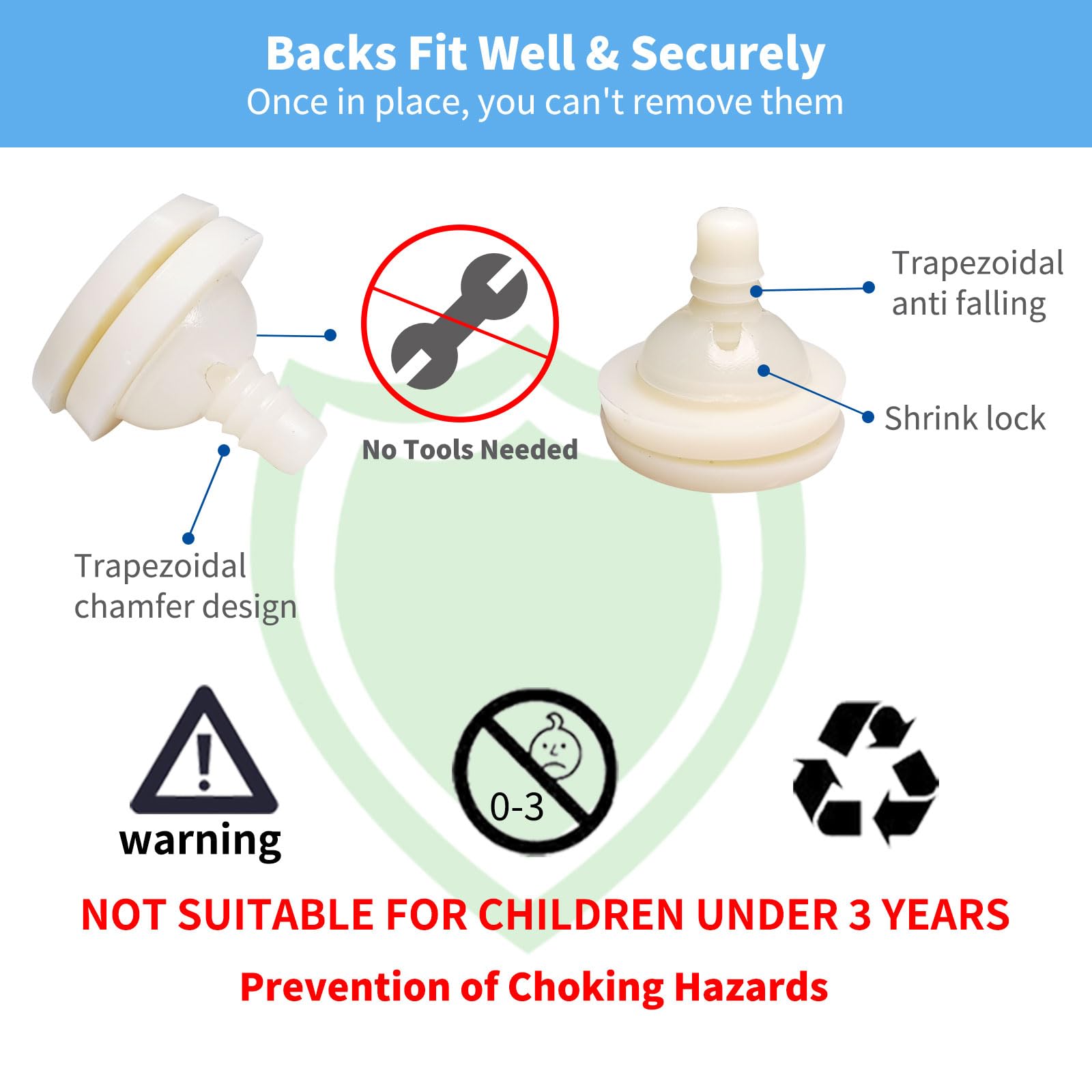 RuWfpz Doll Joints for Amigurumi Crochet 15mm 5/8