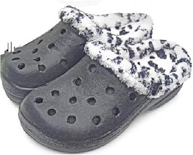 fleece clogs