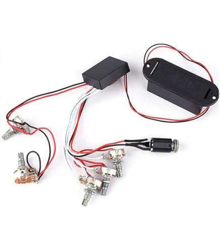 Amazon.com: 3 Band EQ Preamp for Bass Guitar, Professional Tone