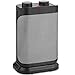 VonHaus 1500W Oscillating Ceramic Space Heater with Adjustable Thermostat, 2 Heat Settings, Fan Setting and Overheat Protection - Portable and Freestanding in Black