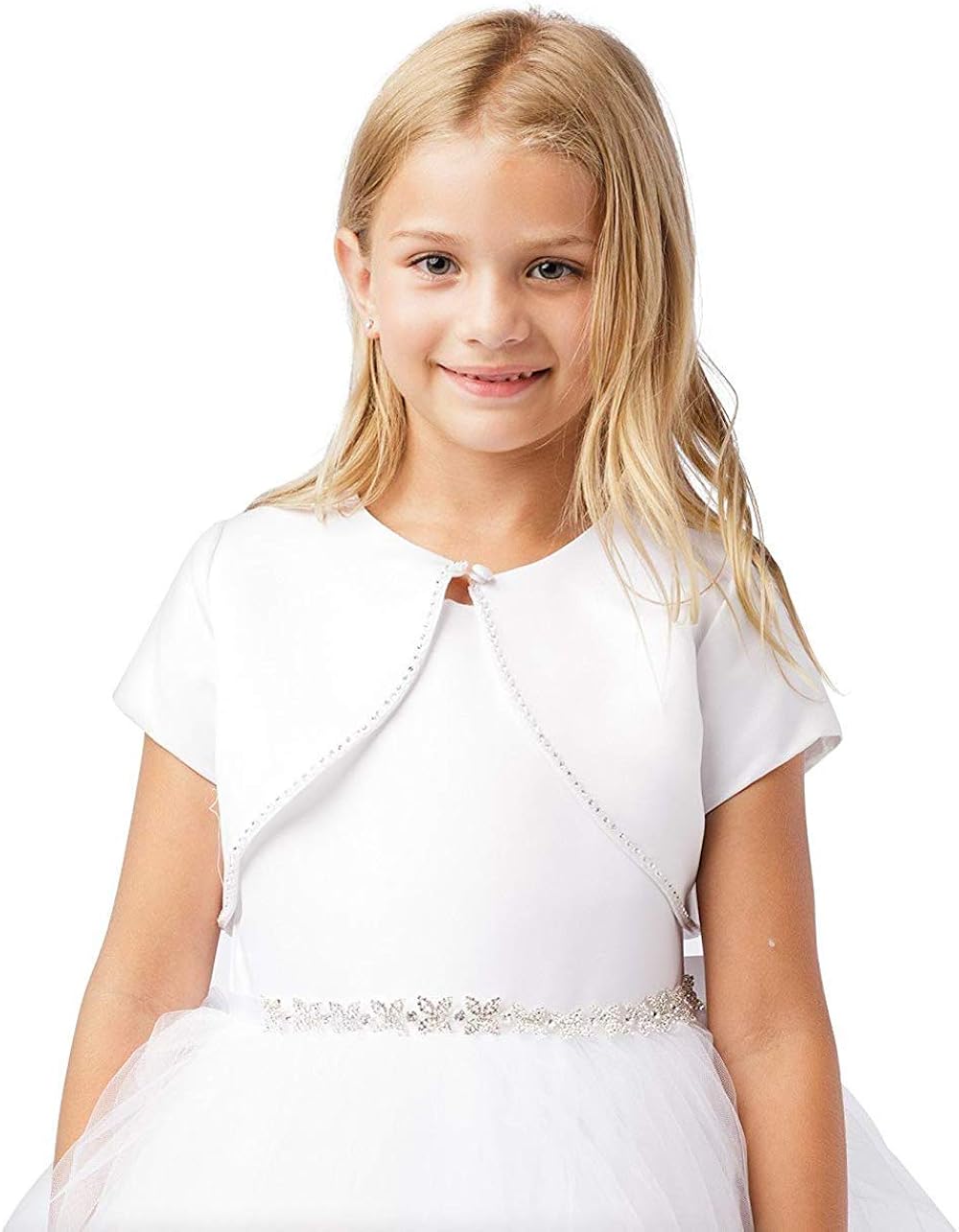first communion bolero jacket - OFF-68 