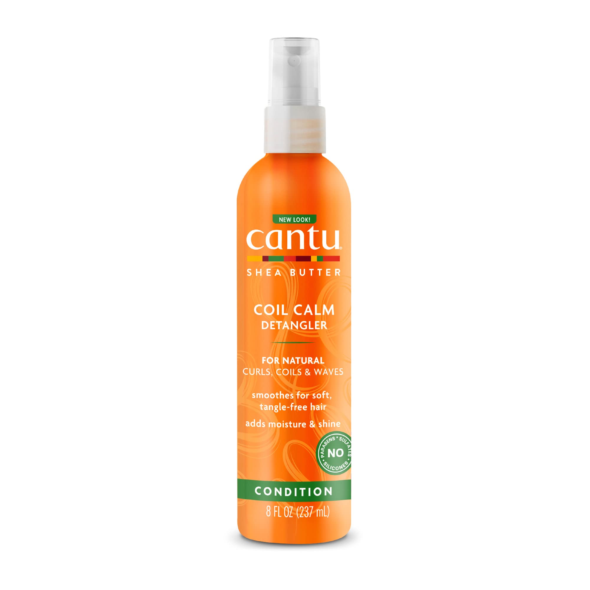 Photo 1 of Cantu Coil Calm Detangler with Shea Butter for Natural Hair, 8 fl oz