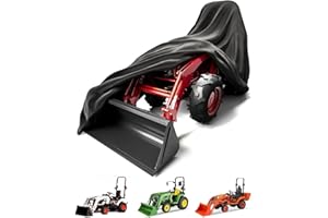Heavy Duty Tractor Cover for Kubota L6060 2013-2023, Water Resistant Fit Garden Tractor Protector, Oxford All Weather Protect