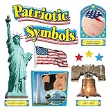 TREND enterprises, Inc. T-8066 Patriotic Symbols Bulletin Board Set