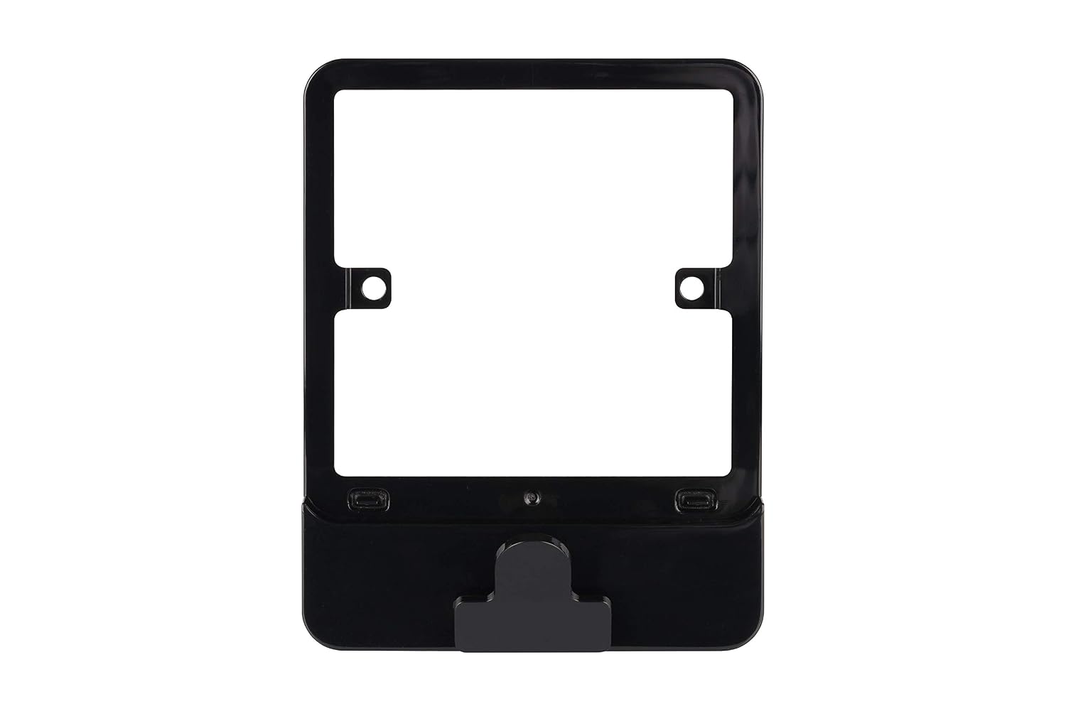 Schneider Electric Lisse Screwless Deco - Single Socket Surround, with Clip, GGBLC1GBS, Black