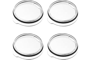 Balacoo 4pcs 30oz Tumbler Replacement Lids Set, Airtight Blue as Plastic Cup Covers for Travel and Everyday