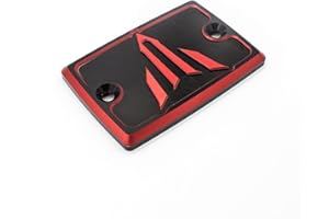 NICEDOLL Front Motorcycle Brake Fluid Reservoir Oil Cover Cap Compatible with Yamaha MT07 MT-07 FZ07 FZ-07 MT-09 MT09 FZ-09 FZ09 FJ09 MT-10 MT10 FZ10 Tracer700 Tracer900GT XSR 700 900 2014-2022