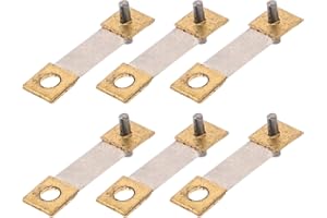 Garneck 6pcs Grandfather Clock Pendulum Suspension Springs Set for Mechanical Floor Wall Clock Repair