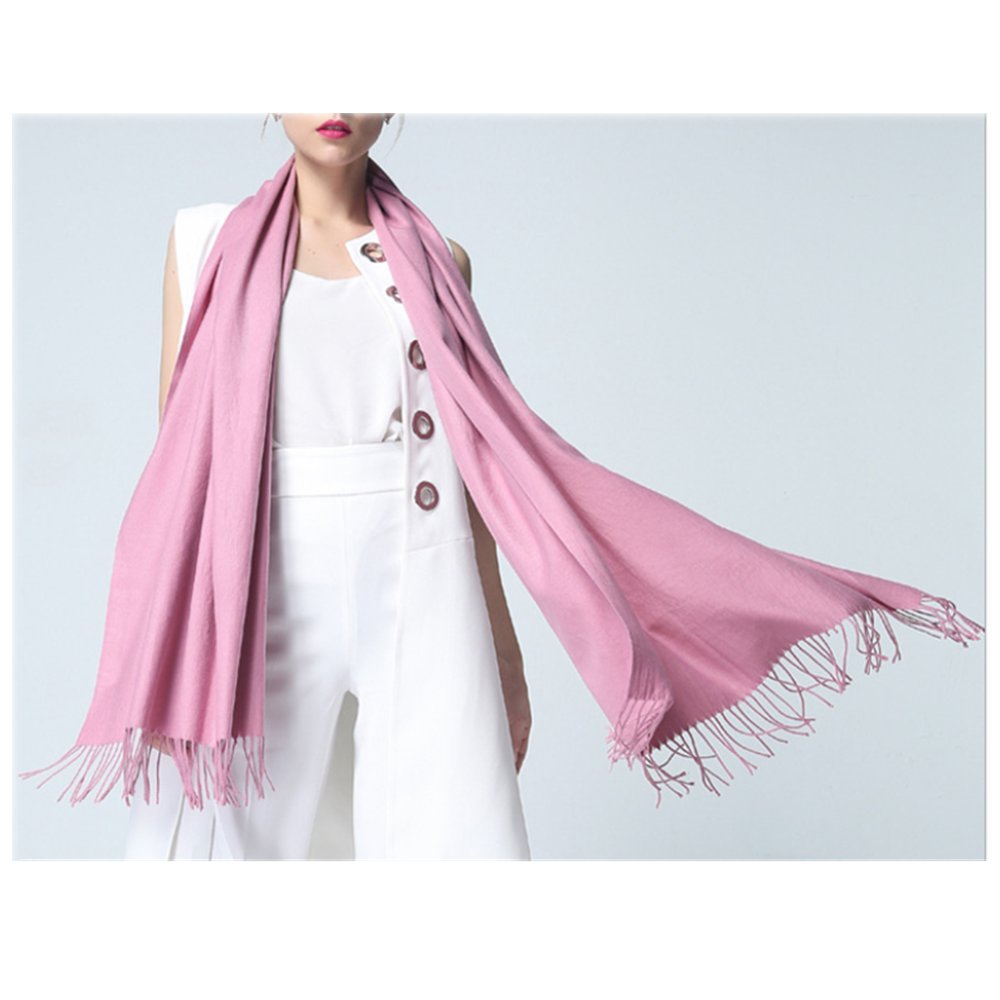 MMYOMI Damen Herren Liebhaber Unisex Glatt Kaschmir Schal Super Weiche Plaid solide Pashmina Wrap Schal