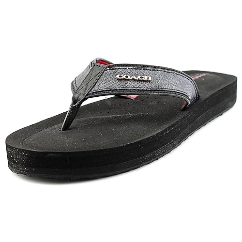 coach judy flip flops