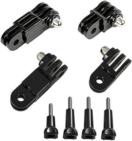 Amazon Myarmor 延長アダプター Gopro アクションカム 用 4個入り 多軸 同方向 35mm 50mm 3方向 35mm 50mm 4個ネジ付 Gopro用アクセサリー ピボットアーム 8点セット 同方向 90度 ウェアラブルカメラ用マウント部品 通販
