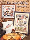 It's a grand old flag in cross stitch by 
