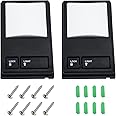Multi-Function Wall Keypad Control Panel, Wall-Mounted Multi-Function Garage Door Console for LiftMaster 41A5273-1 78LM, 78LMC, 41C494 (2pcak)