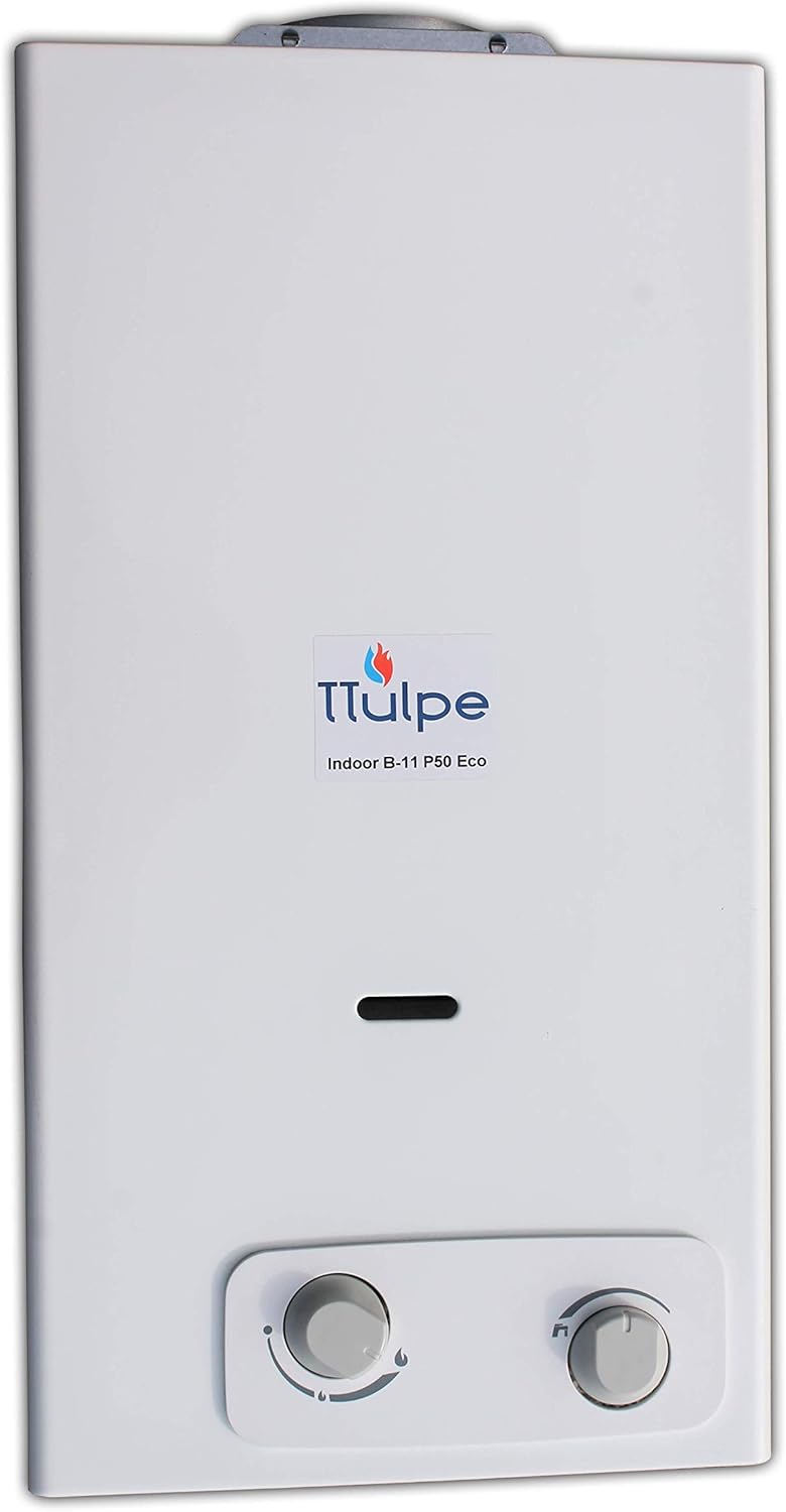 TTulpe TTIB1137 Gas Water Heater Indoor B11 P37 Eco, 1.5 V, White - Image 5
