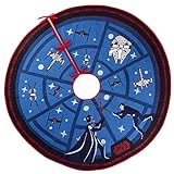 Hallmark Keepsake Ornaments Year Dated, Star Wars The Force is Strong Christmas Tree Skirt with Light
