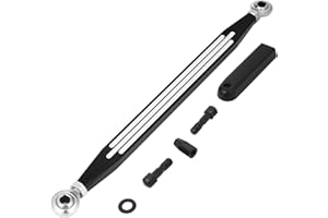 AILMOTO Motorcycle Shift Linkage Black & Silver Compatible for Harley Davidson 1986-2024 Street Glide Electra Glide Road Glide Road King Ultra Class Tri Glide Softail