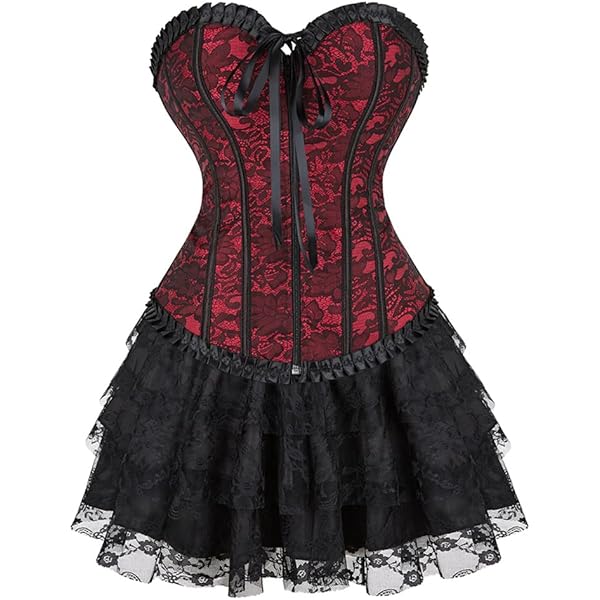 最終値下げ　ruffled bustier pants dress L. Celeste Underbust Corset Dress. Bustier With Adj Tail