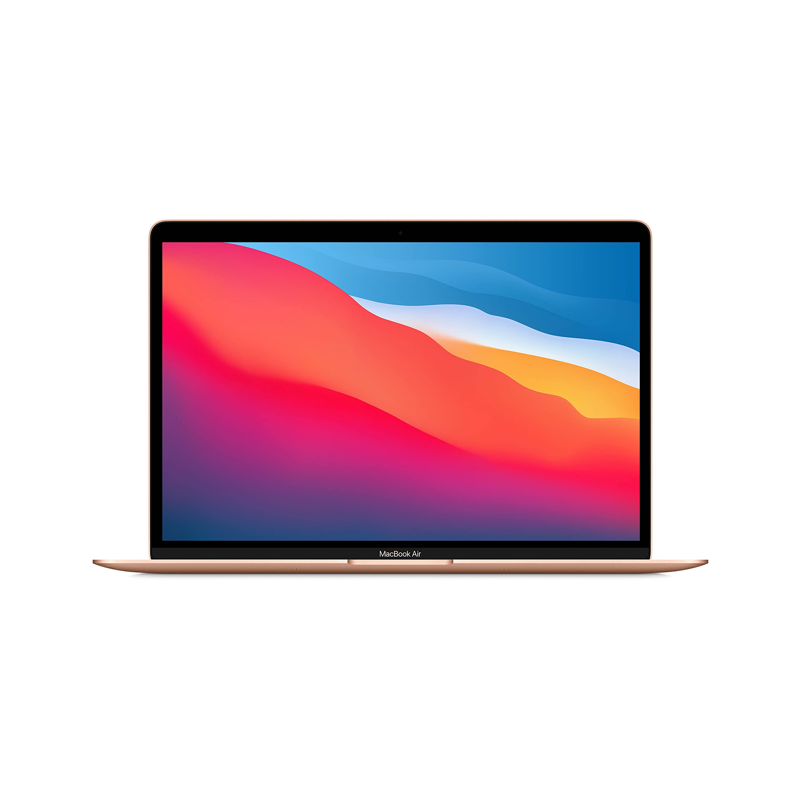 Apple PC Portatile MacBook Air 2020: Chip Apple M1, Display Retina 13", 8GB RAM, 256GB SSD, Tastiera retroilluminata, Videocamera FaceTime HD, Touch ID- Oro