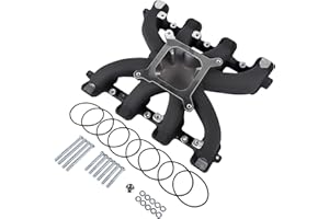 Niyako Single Plane Carb Intake Manifold Replacement# 300-132 Fit Chevy Camaro Corvette GM LS1 LS2 LS6 5.7L 6.0L V8