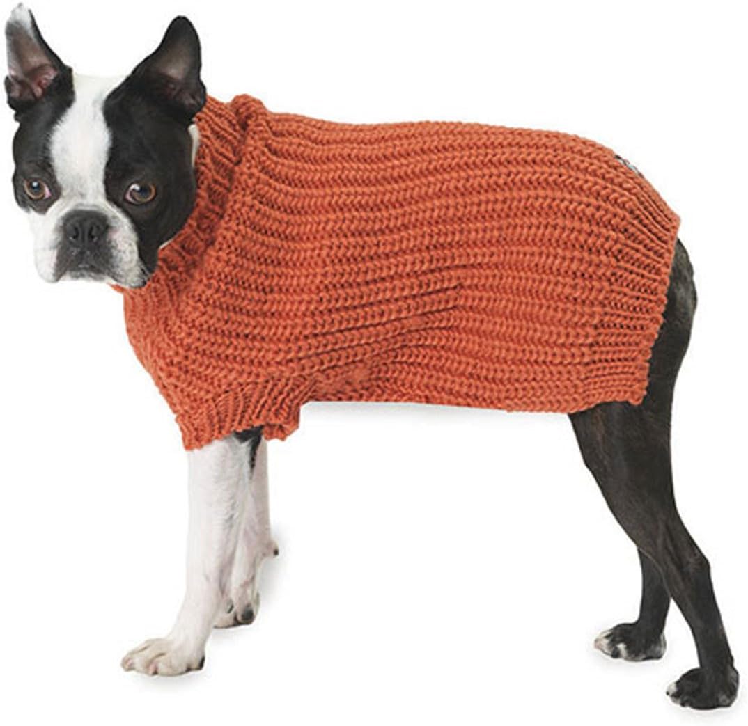 orange dog sweater