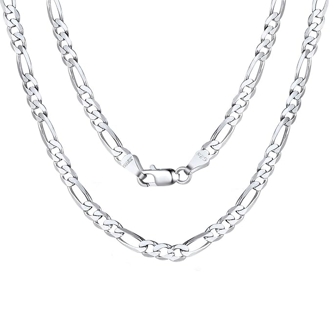 Buy Ladies Silver Chains 24 inch Men Necklace Chain Silver at Amazon.in