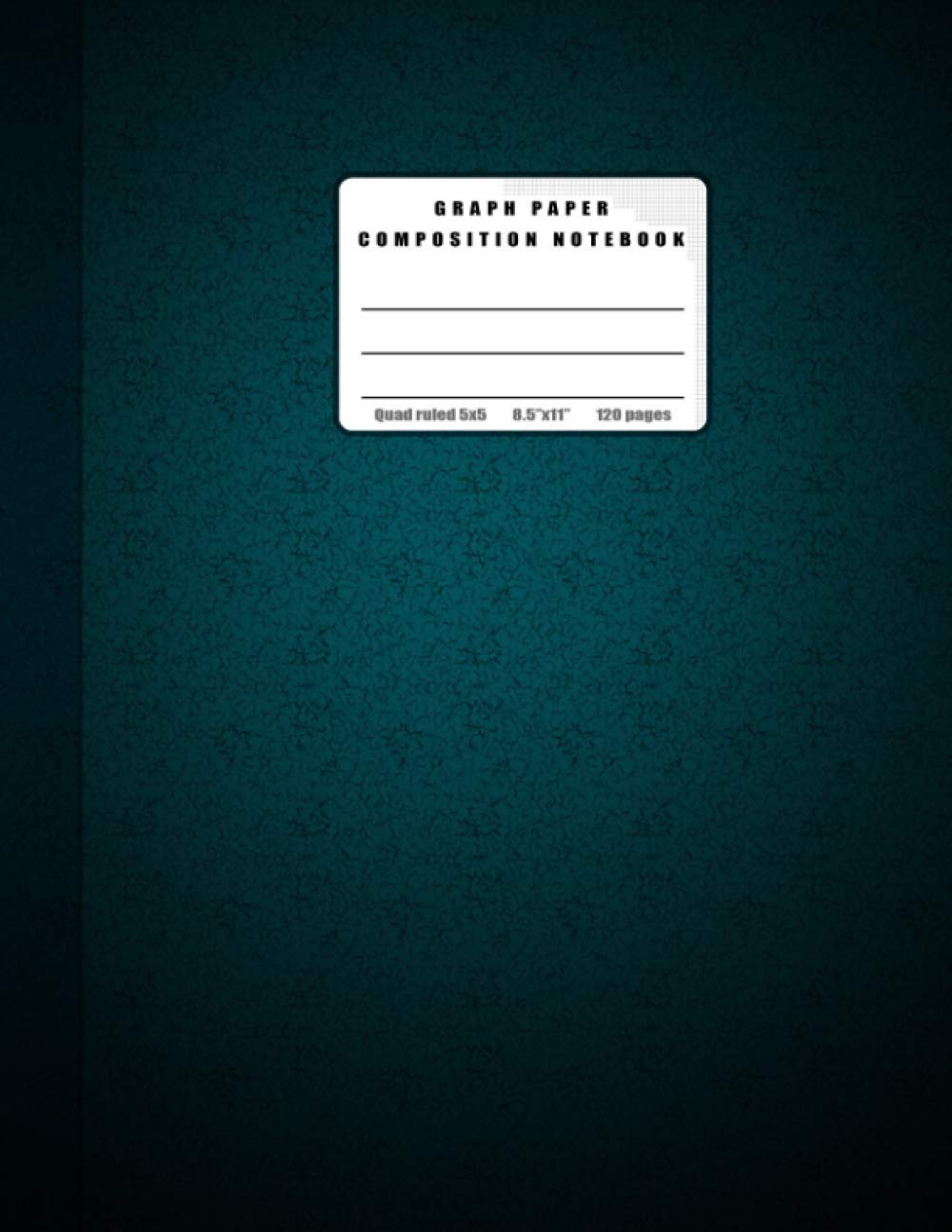 Graph Paper Composition Notebook: Blue Quad Ruled 5x5, 120 Pages - Notebook for Math and Science Students (8.5 x 11) (Notebooks by Thistle)