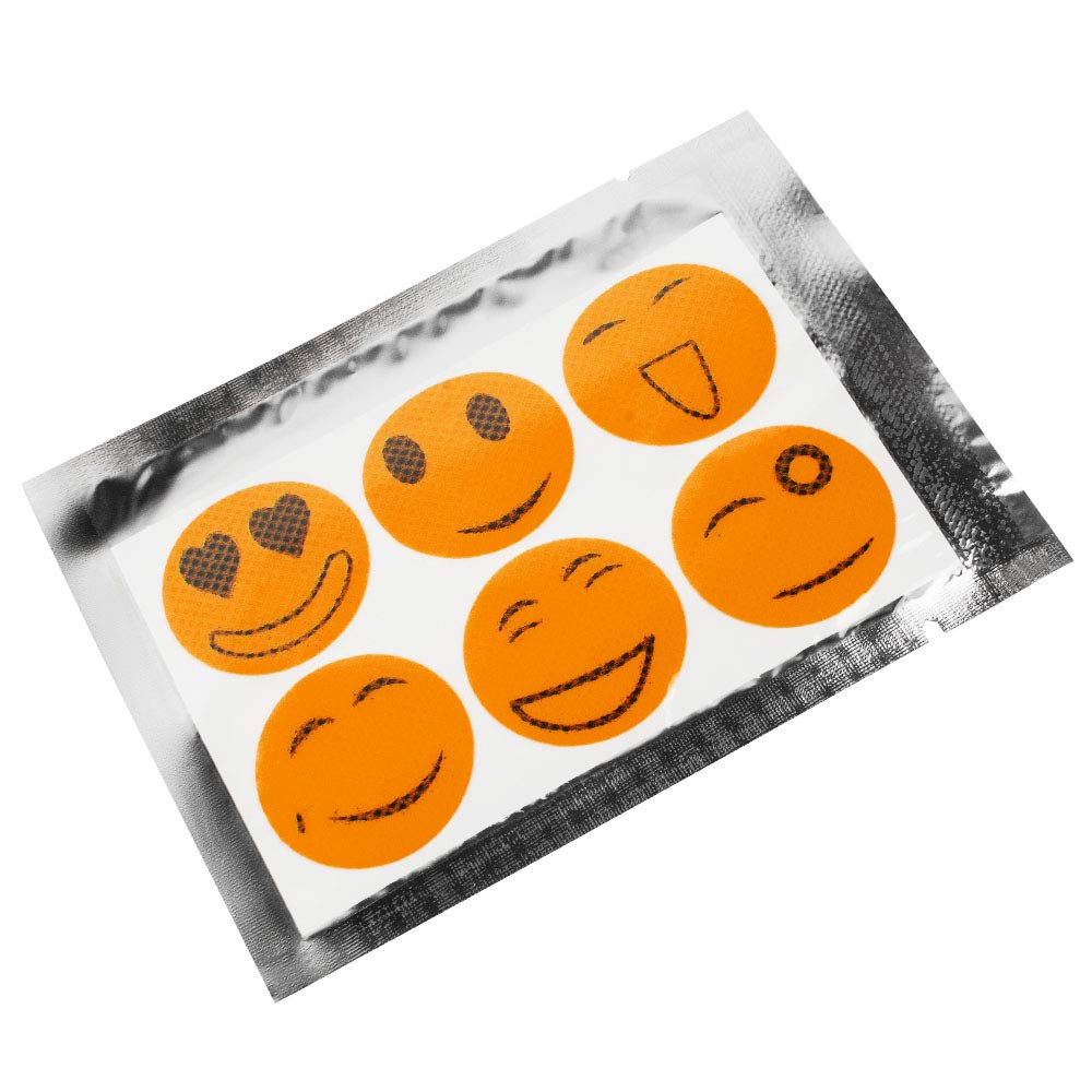 CARESHINE Insektenschutz Sticker Mückenschutz Moskito-Aufkleber Anti-Moskito-Patches Insect Pest Mosquito Stickers 10 Beutel 60pcs