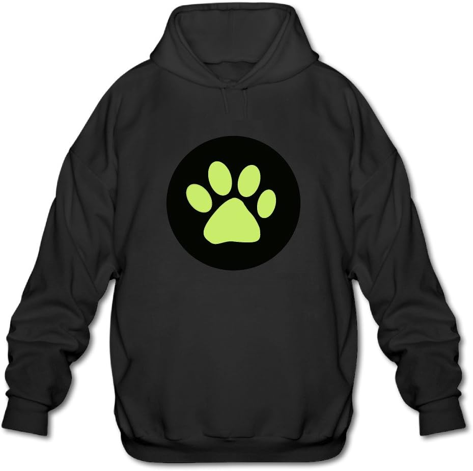 Miraculous Ladybug Cat Noir Logo Men's Hooded Sweatshirt