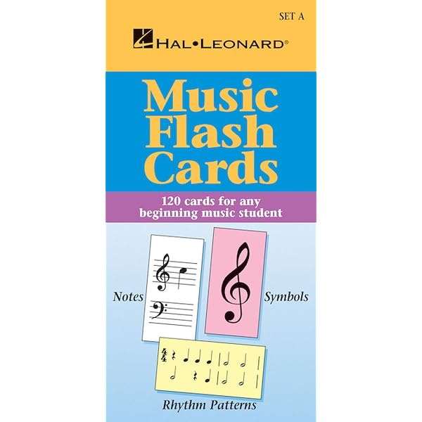 Music Flash Cards: 120 Cards for any Late Elementary Music Student
