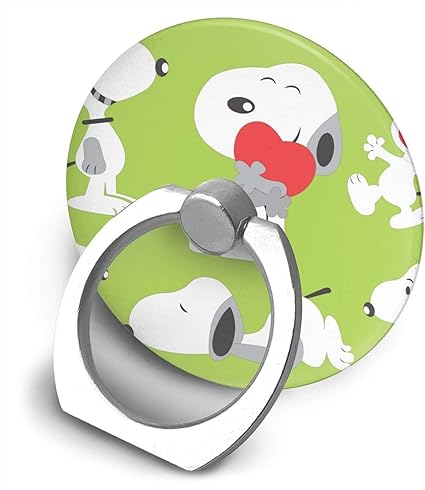 Amazon スヌーピー スマホリング ホールドリング 360度回転式 落下防止 薄型 スタンド機能 携帯リング 指輪型 丸型 フィンガーリング 角度調整可能 Ipad Iphone Android 全機種対応 ホールドリング 通販