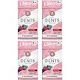 Cloetta Lakerol Dents Strawberry Pastilles 4 Boxes of 36g